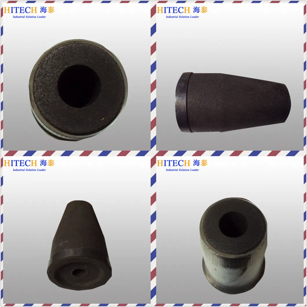 Zibo Hitech Manufacturer Supplier Tundish Upper Nozzle with Refractory Insert