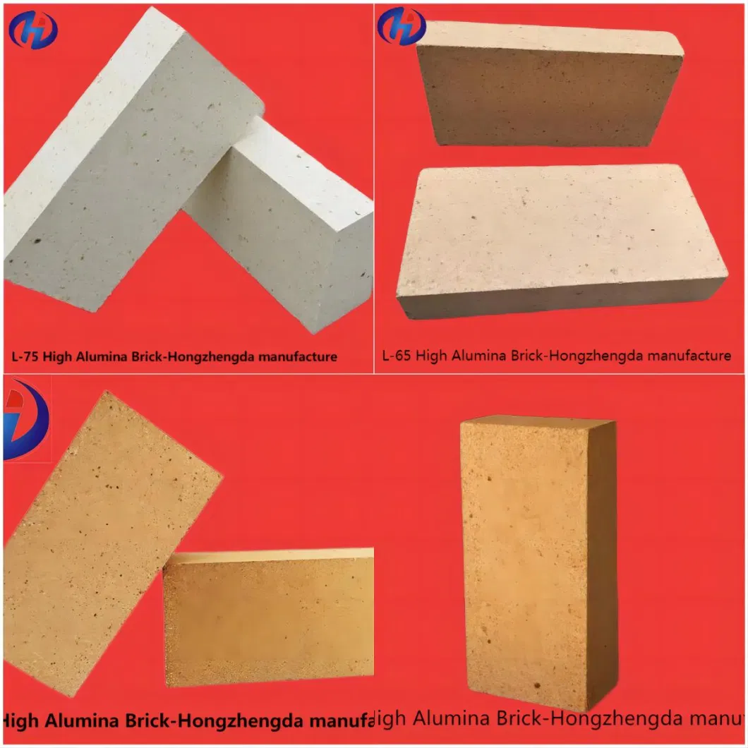 Sk34 Sk36 High Alumina Brick for Glass Kiln Insulation Clay Refractory Brick