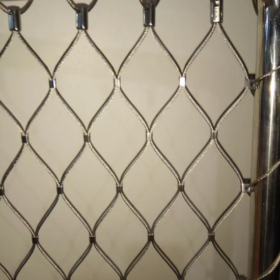 Hot Sale Flexible Stainless Steel Rope Mesh Wire Rope Mesh 