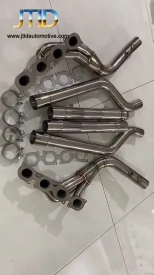 304 Stainless Steel Racing Long Tube Exhaust Header for Benz W204 C63 