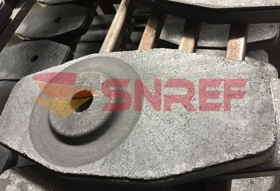 Snref 1213K Ladle Slide Gate Plate for Flow Control Refractories 