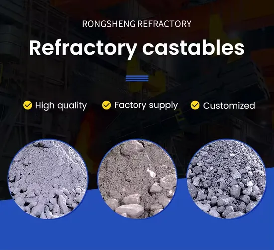 Factory Price Monolithic Refractory Castable Alumina Silicon Carbide Wear