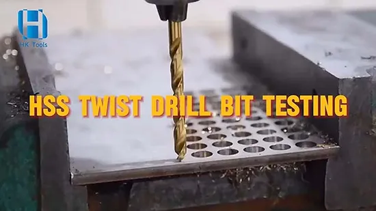 Manufacturer DIN338 HSS Straight Shank Twist Drill Bit for Hardened Steel and Stainless Steel 