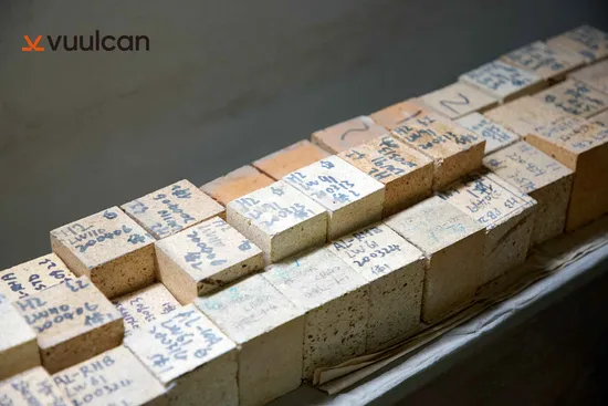 Vuulcan High Grade Bauxite Made High Alumina Refractory Brick for Boiler 